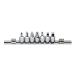 1/4"(6.3mm) �r�b�g�\�P�b�g�Z�b�g 7�s�[�X STRAIGHT/10-107 (FLAG/�t���b�O)