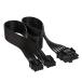 CORSAIR 12+4 булавка источник питания для modular кабель PCIe Gen 5 Type-4 600W 12VHPWR Flat cave 