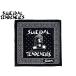 SUICIDAL TENDENCIES Hsu носорог daru* тонн электронный -zST FLS BRICK LOGO BANDANA BLACK/WHITE желтохвост  черный go бандана черный / белый 20703