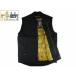 DERBY OF SANFRANSCISCO Dubey ob Сан-Франциско BLACK AND GOLD VEST черный and Gold лучший стиль 302 22057