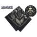  ступица a рукоятка kHAV-A-HANK BORN TO LOSE BANDANA Skull & контрольно-измерительный прибор флаг рисунок бандана 14629 23293