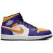 Nike Air Jordan 1 Mid  Lakers ʥ 硼1 ߥå  쥤 29cm