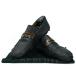 Berluti Paris Berluti signature кожа Loafer обувь для вождения оттенок черного 7.5 размер ( примерно 27cm)[ б/у ]