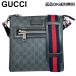 [ возвращенный товар OK] прекрасный товар GUCCI Gucci GGs шкив m сумка на плечо 523599 сумка "почтальонка" мужской серый черный серебряный металлические принадлежности [D467901217401mi2603]
