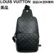 [ возвращенный товар OK] прекрасный товар LOUIS VUITTON Louis Vuitton Damier Efini ave новый N41720 SP1231 мужской sling сумка сумка "body" [D467901258202mi2605]