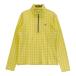 ADIDAS GOLF Adidas Golf половина Zip футболка с длинным рукавом общий рисунок оттенок желтого S Golf одежда женский 