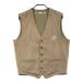 BEAMS GOLF Beams Golf ворсистый лучший жилет оттенок коричневого [240001758601] Golf одежда мужской 