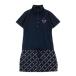 CALLAWAY Callaway короткий рукав One-piece общий рисунок темно-синий серия M Golf одежда женский 