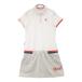 LECOQ GOLF Le Coq Golf QGWPJJ01 короткий рукав One-piece оттенок белого L Golf одежда женский 