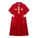 MARK&amp;LONA Mark and rona короткий рукав Polo One-piece велюр style оттенок красного 36 Golf одежда женский 