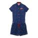 FILA GOLF filler Golf короткий рукав все в одном подкладка имеется звезда рисунок темно-синий серия M Golf одежда женский 