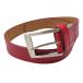 PEARLY GATES Pearly Gates belt .. Chan Logo total pattern red group Golf wear 