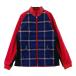 MUNSING WEAR Munsingwear одежда 2023 год модели ×Kinloch Anderson двусторонний Zip жакет в клетку оттенок красного M Golf одежда женский 