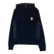 BEAMS GOLF Beams Golf капот обратная сторона боа ворсистый Zip Parker Leopard рисунок темно-синий серия S Golf одежда женский 