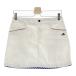 ADIDAS GOLF Adidas Golf N55153 юбка в складку оттенок белого L Golf одежда женский 