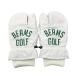 BEAMS GOLF Beams Golf рукавица оттенок белого Golf одежда 