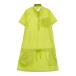 ADIDAS GOLF Adidas Golf N60169 короткий рукав One-piece neon цвет точка рисунок оттенок зеленого L Golf одежда женский 