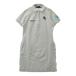 PEARLY GATES Pearly Gates 2024 год 35. год модели короткий рукав Polo One-piece серый серия 1 Golf одежда женский 