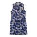 [ новый товар ]ZOYzo-i безрукавка One-piece гибискус общий рисунок темно-синий серия 1038 Golf одежда женский 