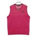 MUNSING WEAR Munsingwear одежда вязаный лучший оттенок красного L Golf одежда мужской 