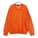 TITLEIST Titleist кашемир V шея вязаный свитер orange серия LL Golf одежда мужской 