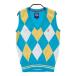 ADMIRAL Admiral вязаный лучший diamond рисунок оттенок голубого M Golf одежда женский 