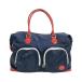 MUNSING WEAR Munsingwear одежда сумка "Boston bag" точка рисунок темно-синий серия Golf одежда 