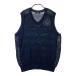 MUNSING WEAR Munsingwear одежда вязаный лучший темно-синий серия L Golf одежда мужской 