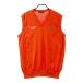 ROUGH&amp;SWELLla вентилятор dos well V шея хлопок вязаный лучший утконос orange серия XL Golf одежда мужской 