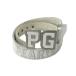 PEARLY GATES Pearly Gates PG Logo пряжка ремень подкладка сетка оттенок белого Golf одежда 