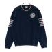 FILA GOLF filler Golf вязаный свитер темно-синий серия M Golf одежда мужской 