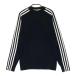ADIDAS GOLF Adidas Golf FS6470 шерсть . вязаный свитер оттенок черного M Golf одежда женский 