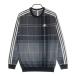 ADIDAS GOLF Adidas Golf HG8221 шерсть . вязаный свитер в клетку оттенок черного L Golf одежда мужской 
