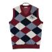 FILA GOLF filler Golf вязаный лучший общий рисунок оттенок красного M Golf одежда мужской 
