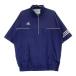 ADIDAS GOLF Adidas Golf тепловое хранение половина Zip короткий рукав блузон темно-синий серия O Golf одежда мужской 