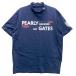 PEARLY GATES Pearly Gates 053-2267701 с высоким воротником короткий рукав футболка темно-синий серия 7 Golf одежда мужской 