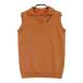 BEAMS GOLF Beams Golf воротник есть вязаный лучший оттенок коричневого M Golf одежда женский 
