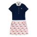 NEW BALANCE GOLF New balance короткий рукав One-piece общий рисунок темно-синий серия 2 Golf одежда женский 