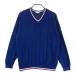 FILA GOLF filler Golf длинный рукав вязаный свитер темно-синий серия LL Golf одежда мужской 