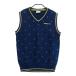 ADIDAS GOLF Adidas Golf V шея вязаный лучший общий рисунок темно-синий серия L Golf одежда мужской 
