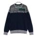 MUNSING WEAR Munsingwear одежда вязаный свитер оттенок черного L Golf одежда мужской 