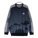 ADIDAS GOLF Adidas Golf HY0968 2023 год модели шерсть . вязаный свитер LA Sunset рисунок оттенок черного L Golf одежда мужской 