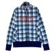 FILA GOLF filler Golf Zip жакет в клетку темно-синий серия M Golf одежда женский 