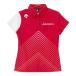 [ новый товар ]DESCENTE GOLF Descente Golf JAPAN NATIONAL TEAM 2024 год модели рубашка-поло с коротким рукавом оттенок красного M Golf одежда женский 