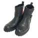 DEGNER Degner HS-B9 кожа engineer boots оттенок черного 25.5cm мотоцикл одежда мужской 