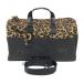 PEARLY GATES Pearly Gates 2022 год сумка "Boston bag" леопардовая расцветка Leopard оттенок черного Golf одежда 
