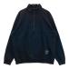 NEW ERA New Era половина Zip тренировочный футболка оттенок черного XXLARGE Golf одежда мужской 