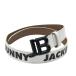 JACK BUNNY Jack ba колено JB Logo пряжка ремень оттенок белого Golf одежда 