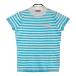 BEAMS GOLF Beams Golf 2024 год модели с высоким воротником короткий рукав вязаный свитер нашивка окантовка рисунок оттенок голубого M Golf одежда женский 