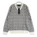 [ новый товар ]ST ANDREWS цент Andrew s042-9270253 шерсть . вязаный свитер общий рисунок оттенок коричневого LL Golf одежда мужской 